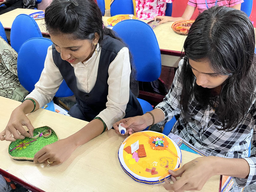 raksha-bandhan-thali-decoration-competition (13)