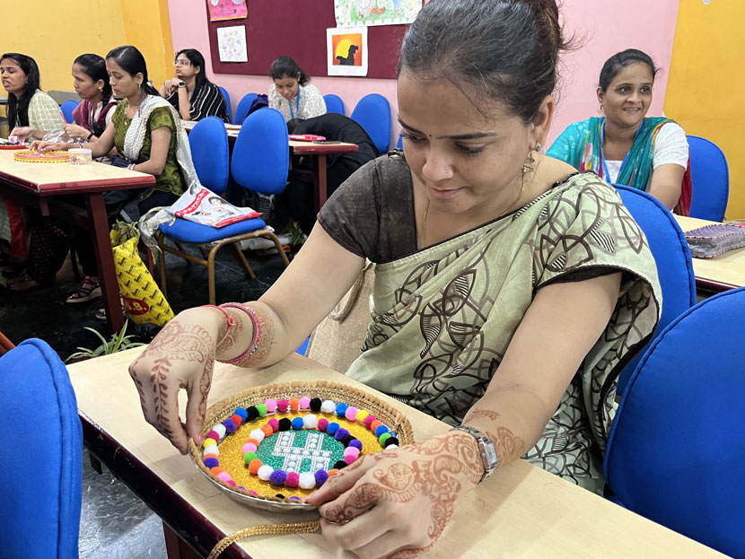 raksha-bandhan-thali-decoration-competition (14)