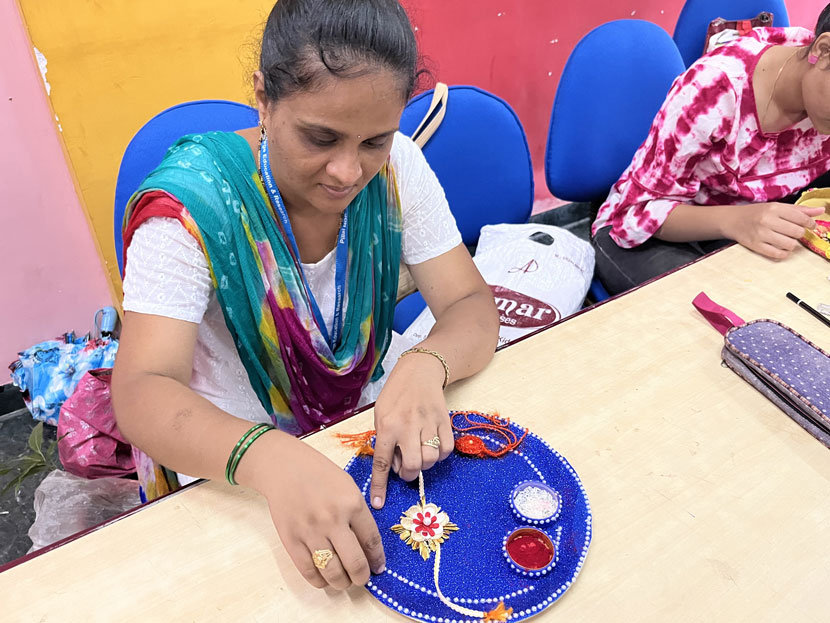 raksha-bandhan-thali-decoration-competition (8)